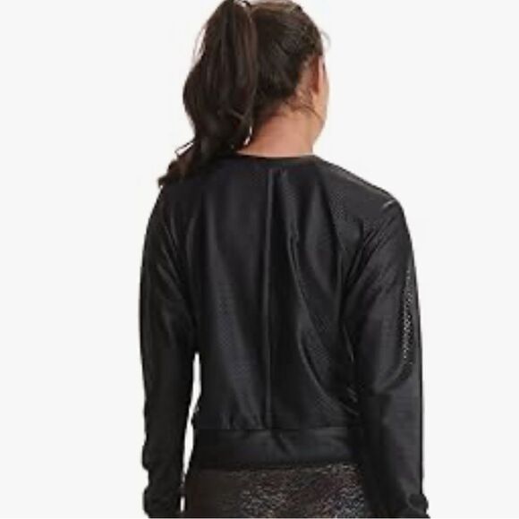 Spalding Gym Essential Breathable Mesh Pullover Active Workout Top M NWT - Picture 3 of 7